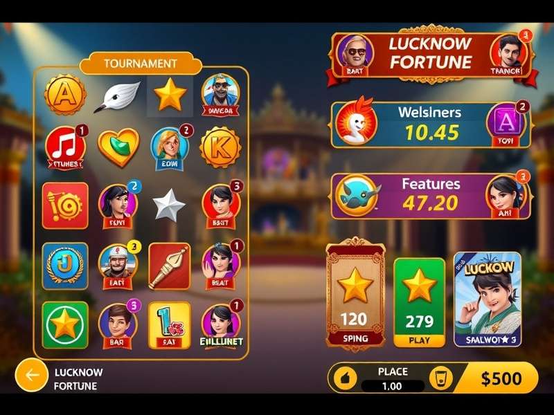 Lucknow Fortune social features showing friend interactions